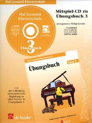 Hal Leonard Klavierschule, Übungsbuch, 1 Audio-CD. Tl.3