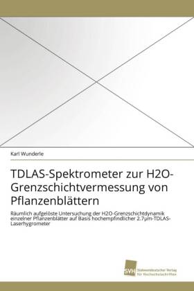 TDLAS-Spektrometer zur H2O-Grenzschichtvermessung von Pflanzenblättern