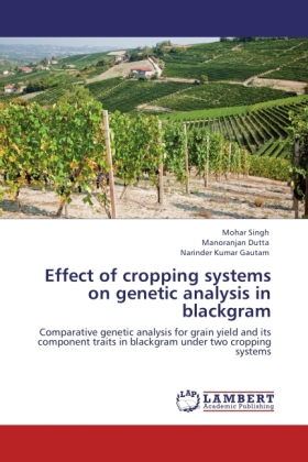 Effect of cropping systems on genetic analysis in blackgram