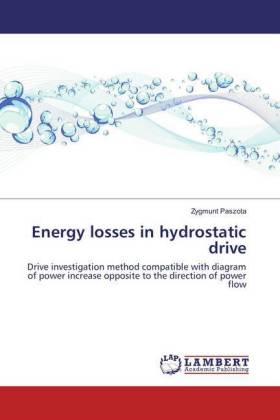 Energy losses in hydrostatic drive