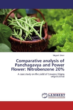 Comparative analysis of Panchagavya and Power Flower: Nitrobenzene 20%