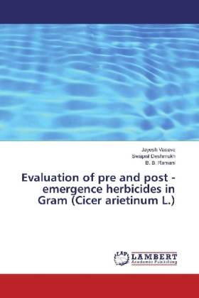 Evaluation of pre and post - emergence herbicides in Gram (Cicer arietinum L.)
