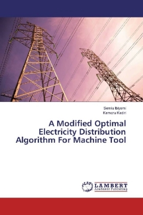 A Modified Optimal Electricity Distribution Algorithm For Machine Tool