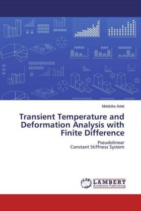 Transient Temperature and Deformation Analysis with Finite Difference
